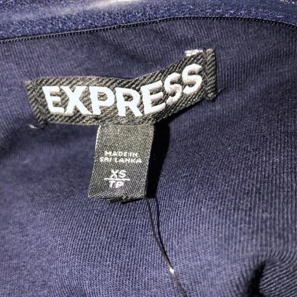 Express size xsmall strapless cotton skater dress - Picture 3 of 6